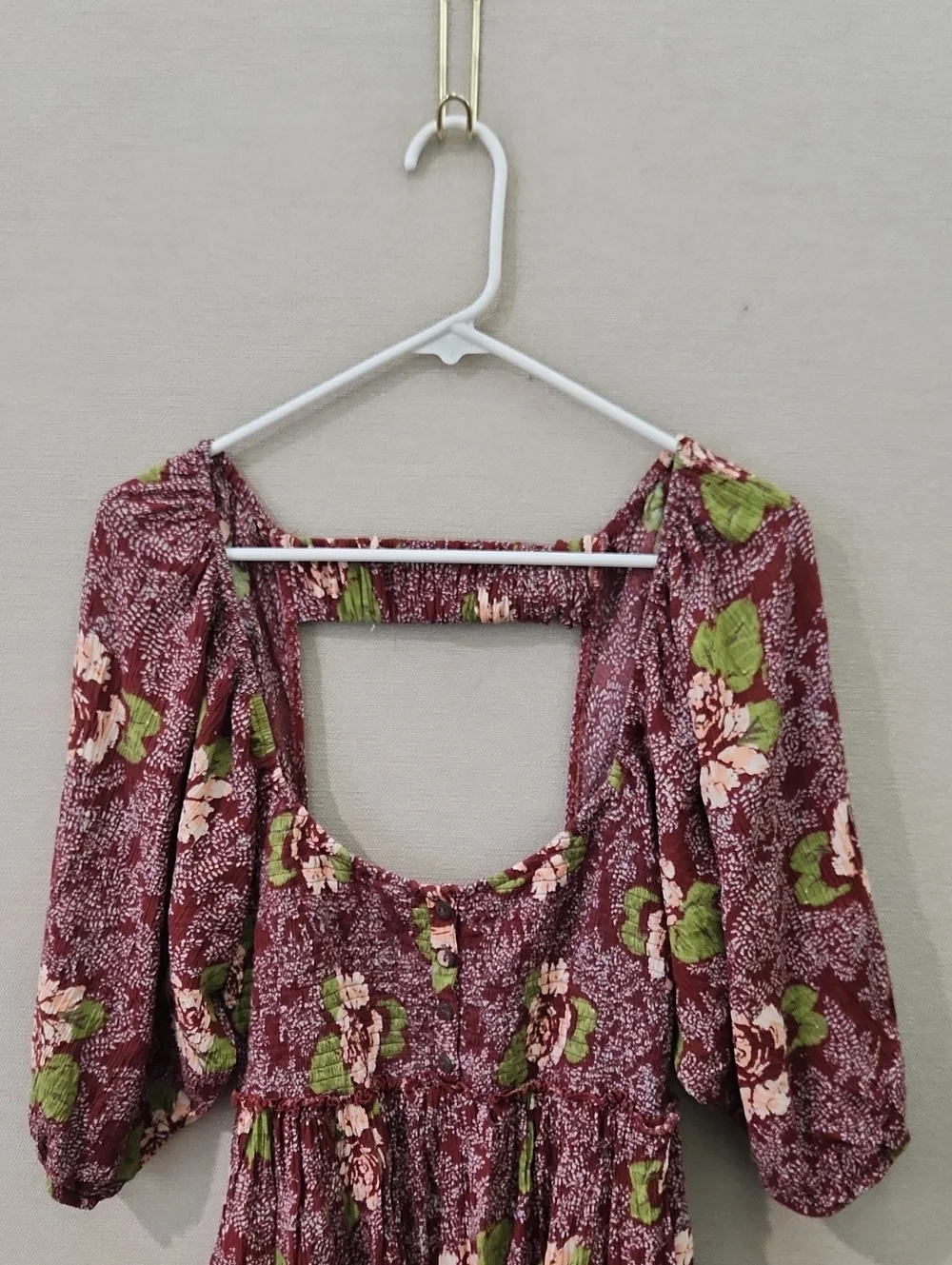 Free People Summer Picnic Mini Dress